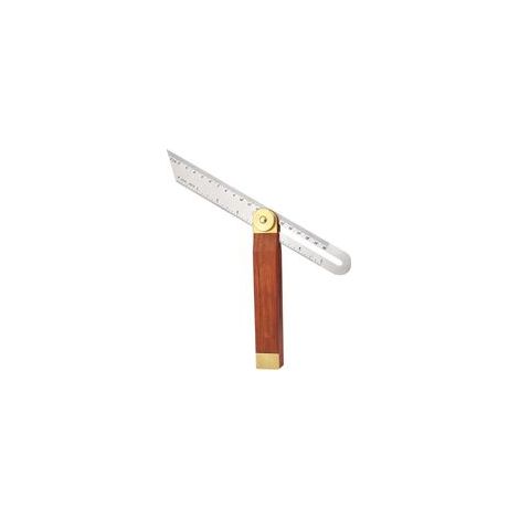 Équerre de menuisier, équerre en T de 200 mm, équerre de menuisier en acier inoxydable, outil de mesure réglable pour la menuiserie, équerre en T pour menuisiers, charpentiers, artisans, travai