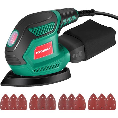 Ponceuse Bois 200W 14000RPM, Collecteur de Poussière. (1/5)