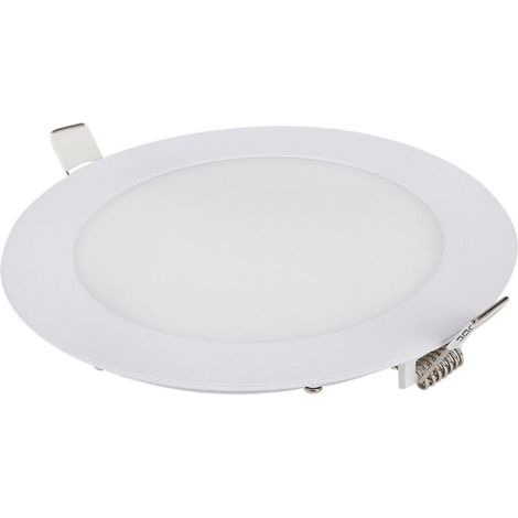 Recessed LED Downlight, round flat recessed ceiling light, 145mm, 9W, 6500K, Cool White, for bathroom, living room (1/4)