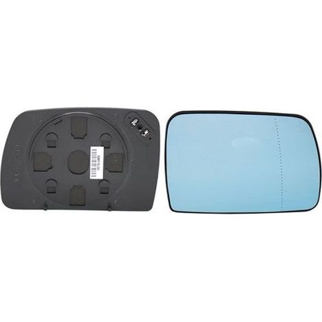 Verre de rétroviseur droit chauffant asphérique bleu BMW X5 1 E53 2000-2007