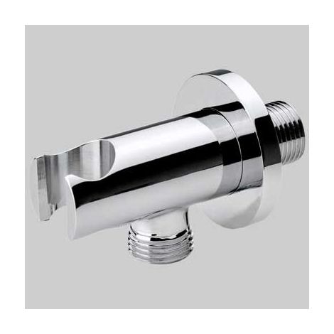 DUPLEX TONDO CON PRESA ACQUA - 1/2-1/2