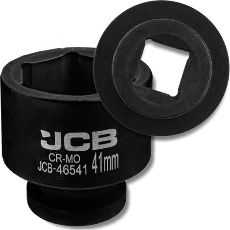 Bussola a impatto JCB da 3/4" 41 mm a 6 punte in acciaio Cr-Mo