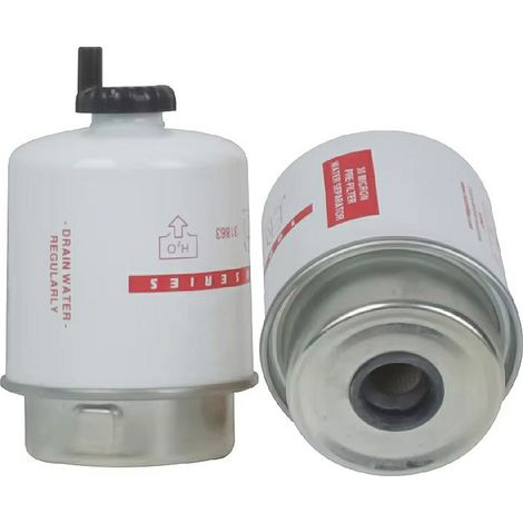 Filterbaugruppe 31863, Ersatzfilterelement, 30 Mikron Diesel-Wasser-Abscheider-Filterelement. (1/4)
