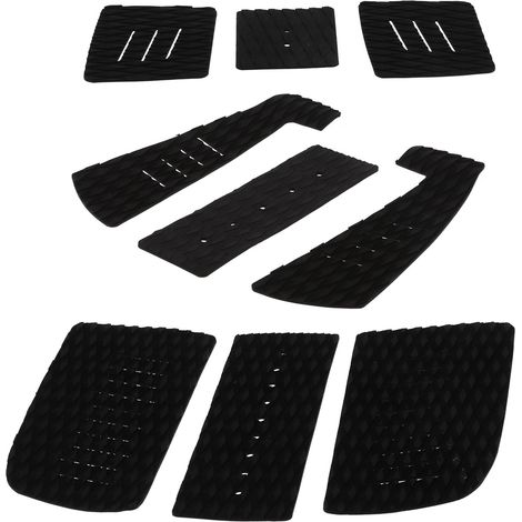 EVA-Antirutschmatte für Surfbretter, Paddleboards und Longboards – Schwarz