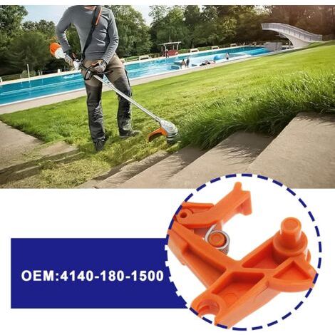 Chiave di ricambio per acceleratore in plastica per tosaerba 4140-180-1500, compatibile con Stihl FS38 FS46 FS55 FS55R. (1/4)