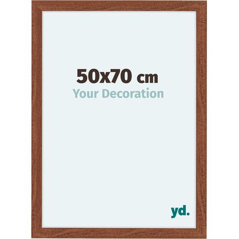 yd. - Cadre photo 50x70 - Noyer - MDF - Como (1/5)