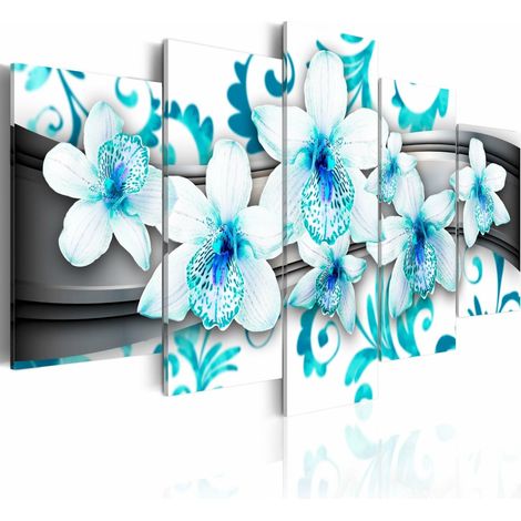 Tableau plaisir du bleu - 200 x 100 cm (1/4)