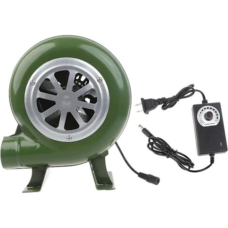 Filiyano-Ventilateur de barbecue puissant, allume-charbon, ventilateur électrique pour fumoir, AC100-240V 2900 tr/min, vitesse réglable, 80W - Norme