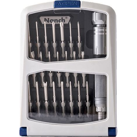 23-teiliges Schraubendreher-Set mit magnetischen Schraubendreherbits, Werkzeugset für Mobiltelefone, Smartphones, Tablets, Laptops, Uhren, Brillen, Präzisionswerkzeuge (1/5)