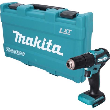 Taladro percutor a batería Makita DHP 483 ZK, 18 V, 40 Nm, sin escobillas + maletín - sin batería, sin cargador (1/5)