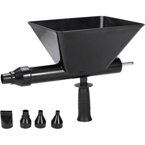 Ciment Électrique - Machine Jointoiement Pointage Pistolet À Coulis pour Mortier Électrique Seringue À Mortier Portative avec 4 Becs pour Décoration Maison Planchers urs (1/5)