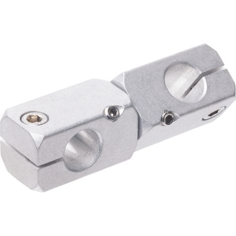 Raccord transversal RS PRO, profilé 12mm, Ø 15mm, filetage M5 en Aluminium ( Prix pour 1 )