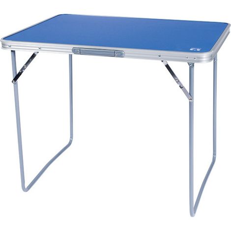 Tavolo da campeggio blu 80 x 60 x H67 cm