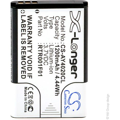 NX - Batterie téléphone 3.7V 1200mAh - 100006051015404690104A051FREESTY (1/4)
