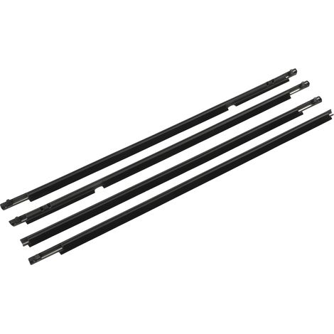 4 joints Joint de vitre auto 7573012300 Moulure latérale pour Toyota Corolla 2009-2012, garniture d'étanchéité, protection contre pluie et bruit, kit de remplacement (1/5)