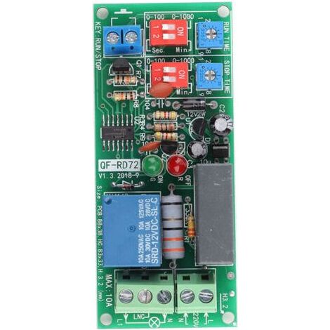 Module de minuterie, module de relais AC100V250V pour équipement de fonctionnement