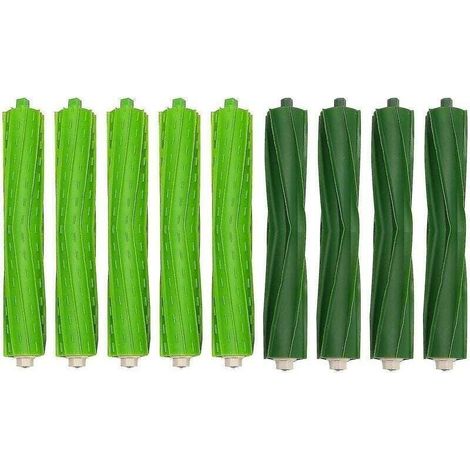 4 jeu de rouleaux de brosse pour Irobot Roomba série I&e I7 I7 + i8 I8 + (1/4)