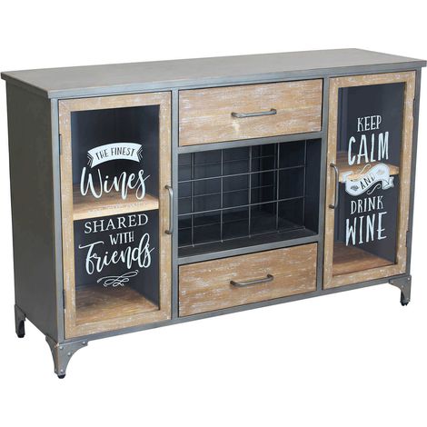 CHRISTIAN MOBILETTO DA ARREDO DESIGN INDUSTRIAL 124X39.5 X H80 CM (1/5)