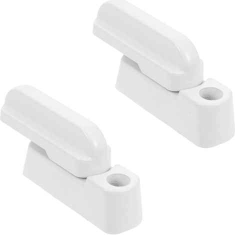2 Ensembles Serrure pour Fenêtres Lot de Verrous Coulissants Effraction Installation Facile Durable pour Portes Fenêtres