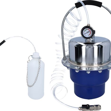 BRILLIANT TOOLS  Sangrador de  frenos neumático  con botella  recolectora -  BT701260 (1/2)