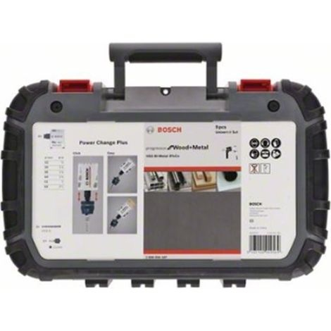 Juego sierra trépano 9 unidades 22 29 35 44 51 64 mm Bosch