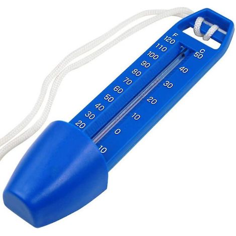 Thermomètre flottant pour piscine, en forme de poisson, pour mesurer la température de l'eau des piscines, spas, jacuzzis et aquariums-AquaForge (1/3)
