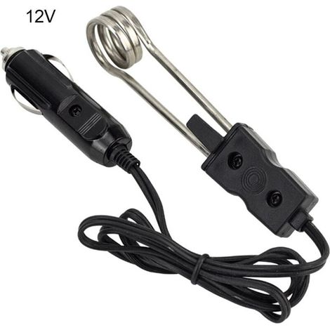 La voiture chauffe rapidement. Faites bouillir le chauffe-eau. Tige d\'ébullition d\'eau et tasse électrique pour faire bouillir l\'eau (12 V, veuillez le noter lors de la commande). (1/4)