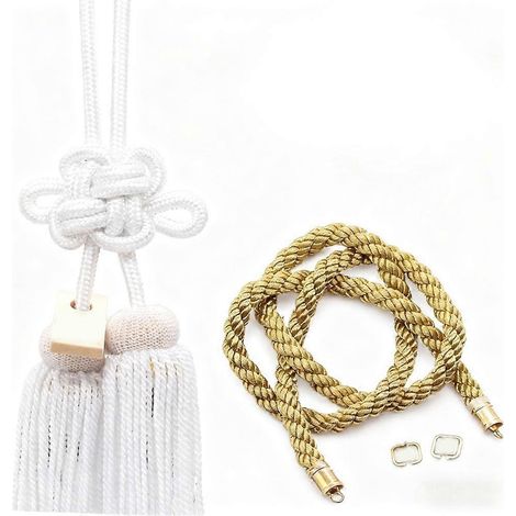 Auto-Rückspiegelornament, Chrysanthemenknoten aus gold- und silberfarbenem Stahlseil, chinesischer Knoten (1/5)