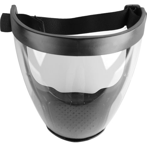 Visière de protection intégrale transparente, résistante aux éclaboussures et au sable, pour adultes (1/5)