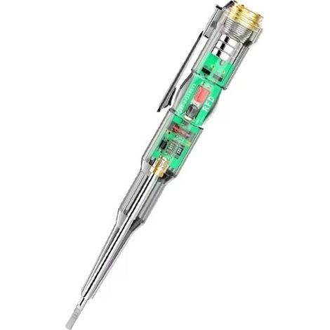 Testeur électrique induit stylo tournevis sonde lumière testeur de tension détecteur AC/DC 70-250V test stylo détecteur de ligne électrique (1/4)
