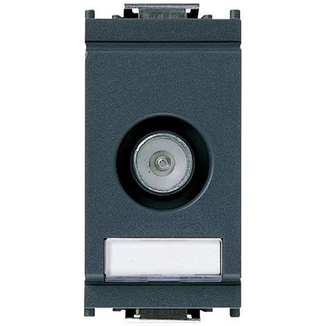 Presa TV Passante Compatibile Vimar 16306.10 Idea con connettore maschio