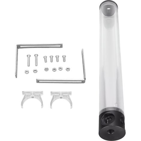 Réservoir de liquide de refroidissement acrylique transparent, 4 ports filetés G1/4, pour système de watercooling personnalisé (1/5)