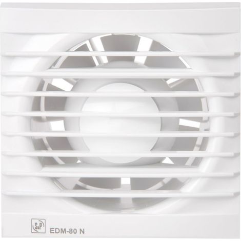 Soler Et Palau – Extracteur d'air assainissement – Bouche VMC 125mm – Élimination humidité et odeurs – Pour espaces confinés (1/3)