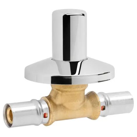 Valvola sfera incasso A pressare mod. AP136C APE RACCORDERIA