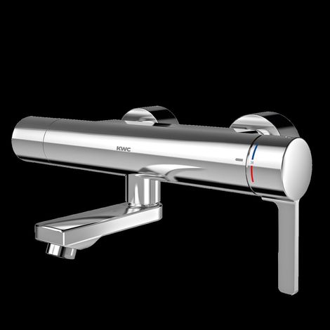 KWC Thermostat-wandbatterie, F5, EHM, Schwenkauslauf, 275 mm, Hygieneeinheit (1/2)