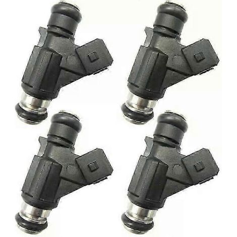 4 injecteurs de carburant compatibles avec les moteurs Mercury Marine EFI 4 temps 30, 40, 50 et 60 CV (2002-2010).