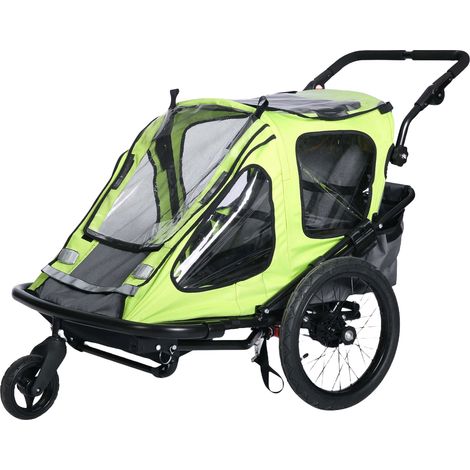 Trekker Fahrradanhänger Sport Für 1-2 Kinder (1/5)