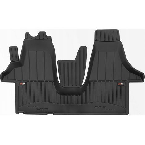 ALFOMBRAS DE GOMA Y FELPUDOS VW TRANSPORTER T5 2003-2015 3D MALETEROS (1/5)