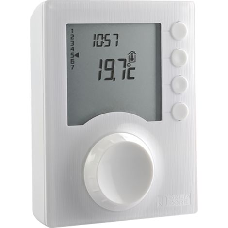 Cronotermostato Filar Tybox 117+  Delta Dore 6053072  Programable Semanal por Cable  Control Caldera y Ahorro Térmico