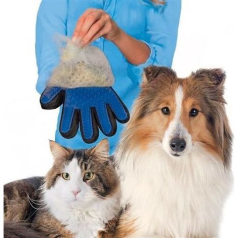 HANDSCHUHZUMENTFERNENVONHAARENVONHUNDENUNDKATZENTIEREMASSAGENKARDINGBÜRSTE