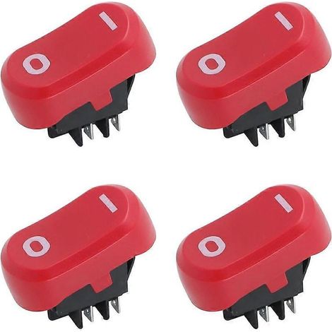 Lot de 4 interrupteurs de rechange pour aspirateur : interrupteur d'alimentation du moteur et accessoires pour aspirateur. (1/5)