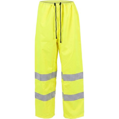 Pantalon de travail imperméable haute visibilité classe 2 pour pluie XL (1/5)