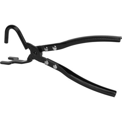 Pince dépose silentbloc échappement robuste en métal noir, séparateur de support d'échappement pour systèmes auto et camion (1/5)