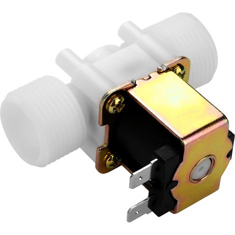 12V DN20 G3/4" Normalerweise geschlossenes Kunststoff-Wassermagnetventil für Bewässerungssysteme