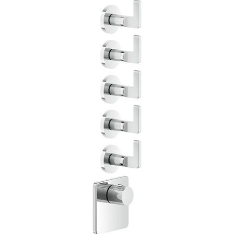 Gessi Inciso- Juego de premontaje para termostato oculto de 3/4