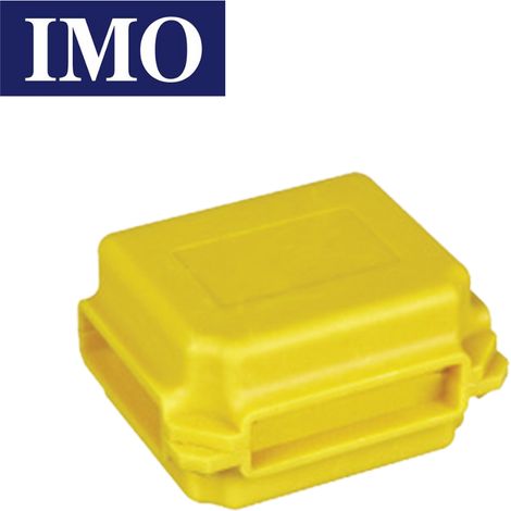Boite de raccordement gel lot de 1 pièces IPX8 Waterproof 53x39x24 jaune SGB-03