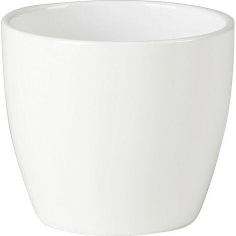 Scheurich Übertopf Serie 920 Ø 11 x 9,4 cm alaska weiß Keramiktöpfe