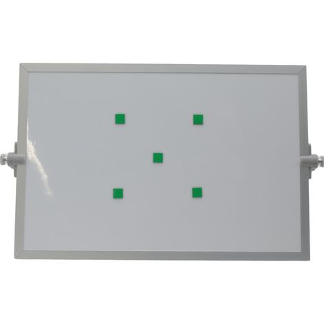 Symbole magnétique Carré 1x1 cm vert (1/2)