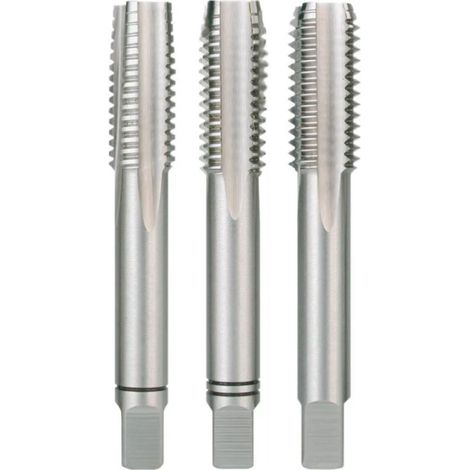 RUKO Machos de mano DIN 352 HSS 3 piezas M 11 x paso 1,50 mm - 230110