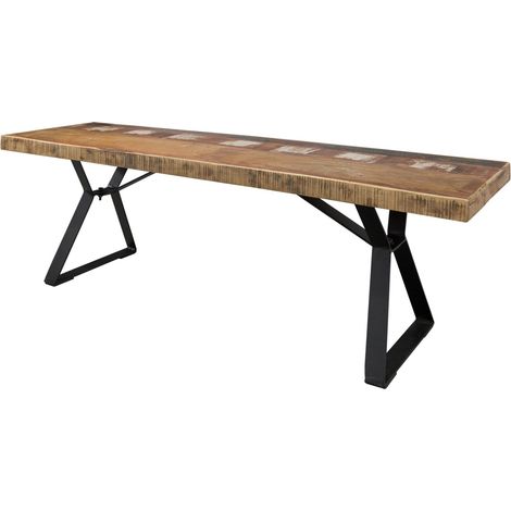 Bank Altholz 150x40x45 mehrfarbig lackiert INDUSTRIAL 14